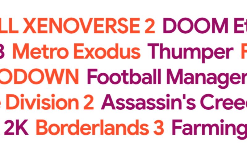 Stadia Launch Lineup