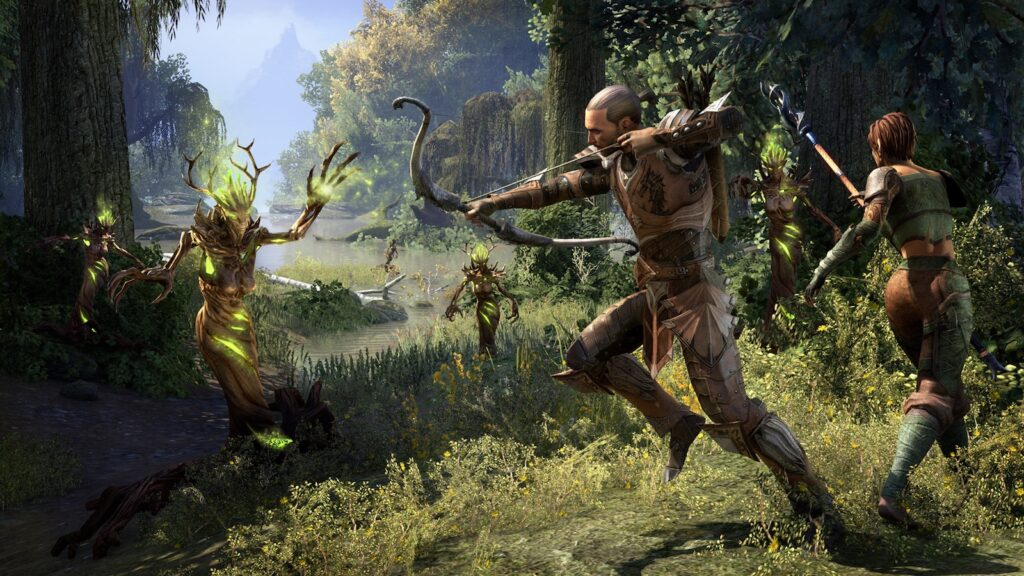 Elder Scrolls Online Stadia Gameplay